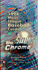 1998 Topps Super Chrome Baseball Hobby Box