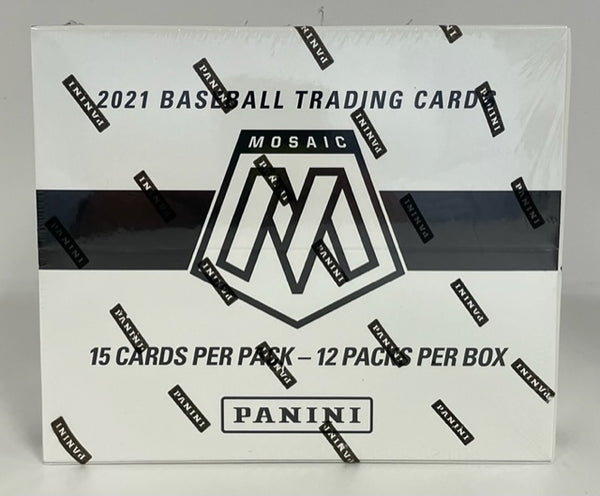 2021 Panini Mosaic Baseball Cello Box
