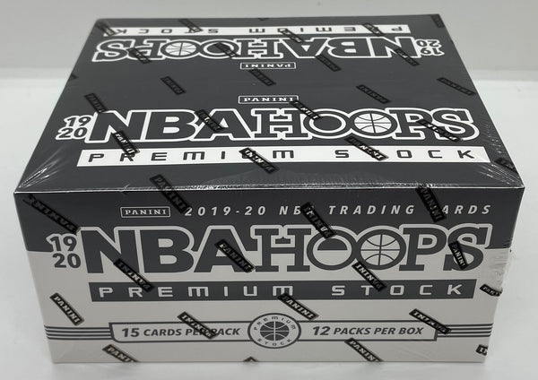 2019-20 Panini NBA HOOPS Premium Stock Basketball Cello Box